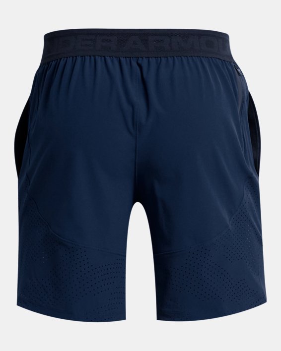 Men's UA Stretch Woven Shorts, Navy, pdpMainDesktop image number 8